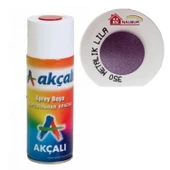 Akçalı Sprey Boya 400 ml 350 Metalik Lila thumbnail 1