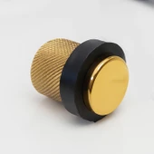 Tırtıklı Titanyum Kapı Tamponu Yüksek Dayanım Çarpma Engelleyici Metal Duvar Koruma Stoperi thumbnail 2