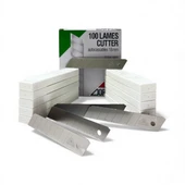 ZORRO 1404 Geniş Maket Bıçağı Yedeği 18mm 7 Kırımlı 100 Adet thumbnail 2