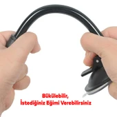 Araç İçi Oto Ofis Ev Masa Mıknatıslı Kuğu Boynu Manyetik Vantuzlu Araba Telefon Tutucu thumbnail 4