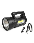 Profesyonel Ultra Güçlü LED El Feneri - Yüksek Performanslı 900 Lümen Aydınlatma thumbnail 3