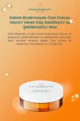 Bahar Babacan Kalıntı Bırakmayan Özel Dokulu Hacim Veren Kaş Sabitleyici Ve Şekillendirici Wax 50ml thumbnail 3