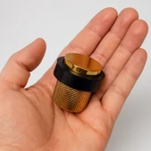 Tırtıklı Titanyum Kapı Tamponu Yüksek Dayanım Çarpma Engelleyici Metal Duvar Koruma Stoperi thumbnail 6