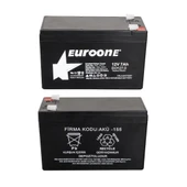 Euroone Eo127.0 12 Volt - 7 Amper Akü (150 X 65 X 90 Mm) thumbnail 1