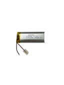 102050 3.7V 1000mAh Li-Polymer Pil (Devreli/1.5A) thumbnail 1