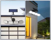 Powermaster 6V 3W Solar Panelli Hareket Sensörlü Ledli Lamba (PM-8048) thumbnail 4