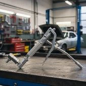 MTGT20 Metal Pnömatik Z Mafsallı Döner Eklemli Gres Tabancası thumbnail 2