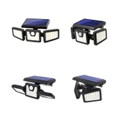 Powermaster Sensörlü 3 Modlu 74 Ledli Solar Aydınlatmalı Duvar Lambası (FL-1725A) thumbnail 2