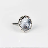 Febko Dekoratif Parlak Taşlı Kabara Raptiye 17 mm - 50 adet thumbnail 1