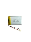 383450 3.7V 750 MAh Li-Polymer Pil Devreli/1.5A thumbnail 2