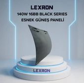 Lexron 16BB Black Series 140W Topcon Esnek Güneş Paneli thumbnail 2