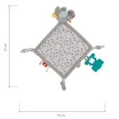 Babyjem 926 Birdy Diş Kaşıyıcılı + Silikon Emzik Hediyeli Uyku Arkadaşım Kahve thumbnail 6