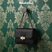 Alex 70 mm Lüks Askı Mat Siyah Metal Askılık Banyo Mutfak Salon Askısı Tasarım Dayanıklı Kullanım thumbnail 4