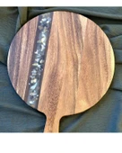 Arow Akasya Yuvarlak Kesme Tahtası TR-1125 thumbnail 1