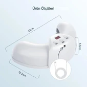 ShoptTech 36W Katlanabilir Tırnak Mantarı Işık Cihazı El ve Ayak Tırnağı İçin LED Fototerapi Lambası, USB Şarjlı thumbnail 2