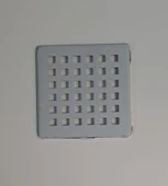 KROM YER SİFONU SÜZGECİ / KROM YER SİFONU KAPAĞI KARE 9,5 cmX9,5 cm thumbnail 2