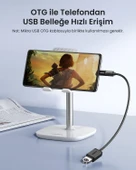 UGREEN Micro USB to Type-C Dönüştürücü Adaptörü, Siyah, 30391 thumbnail 6