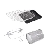 Kiwi 360° Derece Dönüş Sistemli 16 Lt Geniş Kapasiteli Zamanlayıcılı Yağsız Retro Fritöz KAF-5556 thumbnail 3