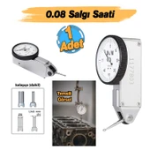 DW4KSS08 Salgı Saati 0,08 mm Hassas Sapma Ölçer CNC Torna Freze İçin Yüksek Hassasiyetli Ölçüm Cihaz thumbnail 2