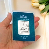 Ruh Temalı 999 Ayar Gümüş ile Tasarlanmış Hediyeye Özel 5 Gram Gümüş Külçesi-759 thumbnail 2