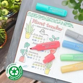 Faber-Castell Textliner 8'li Pastel Fosforlu Kalem thumbnail 5