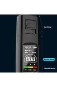 Taşınabilir Alkol Ölçüm Test Cihazı Trafik Alkol Tester Yüksek Hassasiyet Hızlı Tepki Şarjlı thumbnail 4