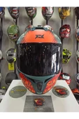 AXXIS Draken S Simian B4 Mat Fluor Orange Kapalı Kask thumbnail 3