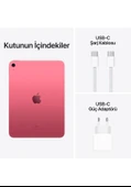 iPad 10. Nesil Wi-Fi 64 GB 10.9" MPQ33TU/A Pembe Tablet Outlet (Açıklamayı Okuyunuz) thumbnail 2