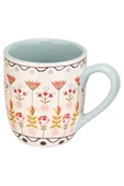 Londra'dan Cath Kidston Çok Renkli Çiçek Desenli Porselen Muhteşem El Boyama Kahvaltı Kupa/Mug thumbnail 1