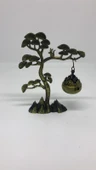 LEBRON Küçük Ağaç Motifli Metal Tütsülük thumbnail 1