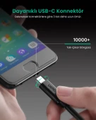 UGREEN MT01925 Thunderbolt 3 Type-C Erkek to Type-C Dişi Uzatma Kablosu 50 cm, 40574 thumbnail 3