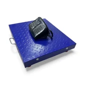 Teknika 600 KG Bluetoothlu Terazi Kantar Paslanmaz Çelik Gövde 76x52 Cm thumbnail 2