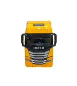 Işıklı Sesli Pilli Çek Bırak Metal Oyuncak IVECO Tır thumbnail 3