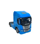 Işıklı Sesli Pilli Çek Bırak Metal Oyuncak IVECO Tır thumbnail 2