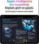 iPad Air M3 Wi-Fi 128 GB 13" MCNJ4TU/A Mavi Tablet Outlet (Açıklamayı Okuyunuz) thumbnail 3