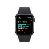 Apple Watch SE GPS + Cellular 40mm Akıllı Saat Midnight with Midnight Sport Band thumbnail 3