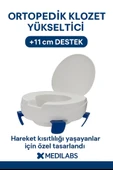 Kapaklı Klozet Yükseltici temizlenebilir tuvalet aparatı thumbnail 1