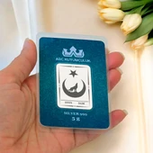 Türkiye ve Kurt Temalı 999 Ayar Gümüş ile Tasarlanmış Hediyeye Özel 5 Gram Gümüş Külçesi-769 thumbnail 2