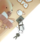 Capybara Hatıra Defteri (Günlük) Kilitli Defter 80 yaprak - Çalışkan Kapibara thumbnail 2