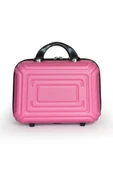 Polo&Sky Altuğ Model Pembe Renk Abs Makyaj Çantası El Valizi thumbnail 2