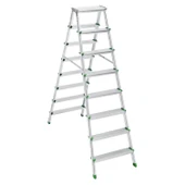 SM Saraylı 8+8 Çift Taraflı Alüminyum Merdiven thumbnail 2