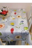 Elyaflı Pvc Muşamba - Desenli Silinebilir Masa Örtüsü thumbnail 5