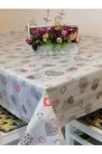 ELYAFLI PVC MUŞAMBA - DESENLİ SİLİNEBİLİR MASA ÖRTÜSÜ thumbnail 3