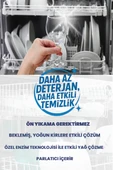 BULAŞIK MAKİNESİ PARLATICILI TOZ DETERJAN 4 X 150 GR thumbnail 5