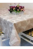 ELYAFLI PVC MUŞAMBA - DESENLİ SİLİNEBİLİR MASA ÖRTÜSÜ thumbnail 2