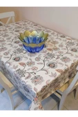 Elyaflı Pvc Muşamba - Desenli Silinebilir Masa Örtüsü thumbnail 2
