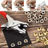 Zhltools 200 adet Paslanmaz Çelik Çıtçıt ve Pense Seti Metal Çıt Çıt Makinesi thumbnail 4