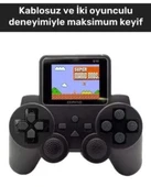 SepeteGelsin 500 Adet Nostalji Retro Oyun Taşınabilir Konsol S10 Gameboy thumbnail 8