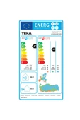 Teka ACI 118 WH / ACO 118 WH 18.000 BTU/h soğutma 19.000 BTU/h ısıtma Inverter Duvar Tipi Klima thumbnail 5