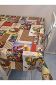 Yeni Yıl Desenli Elyaflı PVC Masa Örtüsü – Silinebilir ve Su Geçirmez Muşamba thumbnail 6
